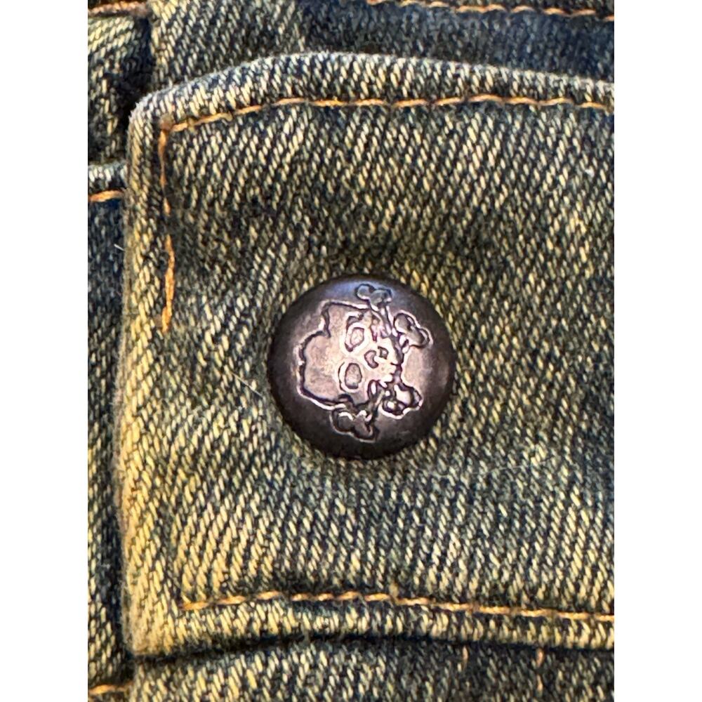 36 Lip Service Bleach Splatter Jeans Y2K Punk Goth Industrial Rave Pants USA Men - Picture 4 of 12